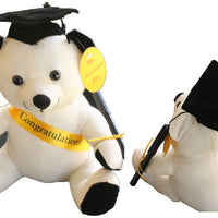 Congratulations Graduation Autograph Bear With Pen 22cm - Aussie Variety-AU Ancel Online