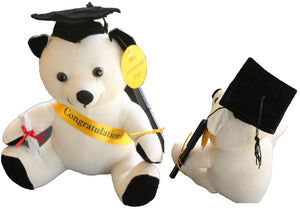 Congratulations Graduation Autograph Bear With Pen 22cm - Aussie Variety-AU Ancel Online