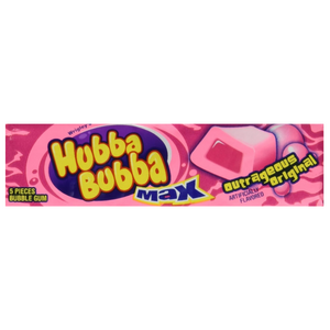 Hubba Bubba Max Outrageous Original 40g x 18 Packs (USA)