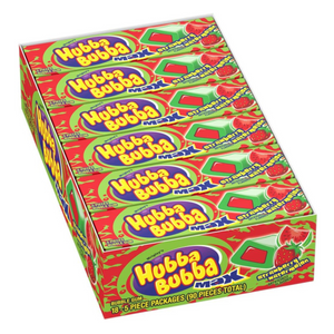 Hubba Bubba Max Strawberry Watermelon 40g x 18 Packs (USA)