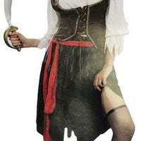 Pirate Wench Deluxe Adult Costume - Woman - One Size