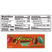 Reese's Holiday Lights 136g Milk Chocolate And Peanut Butter Creme
