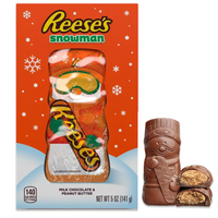 Large Snowman Reese's Milk Chocolate And Peanut Butter Snowman 141g
