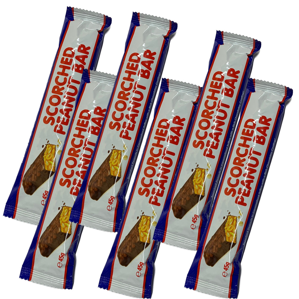 Scorched Peanut Bar 45g - 6 Bar Pack