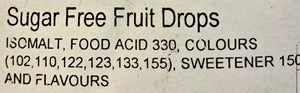 Sugar Free Fruit Drops 500g - Aussie Variety-AU Ancel Online