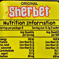Wizz Fizz Original Sherbet 12.5g - 50 Packs - Aussie Variety-AU Ancel Online