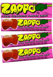 Zappo Chews Strawberry - 60 Pack