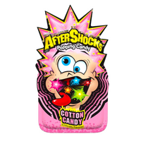 Aftershocks Popping Candy Cotton Candy 9.3g x 24 Pack