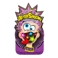 Aftershocks Popping Candy Grape 9.3g x 24 Packs
