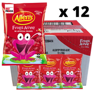 Allens Frogs Alive 190g - 12 Packs - Aussie Variety-AU Ancel Online
