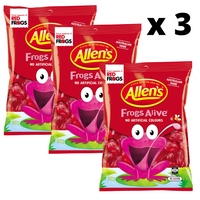 Allens Frogs Alive 190g - 3 Packs - Aussie Variety-AU Ancel Online
