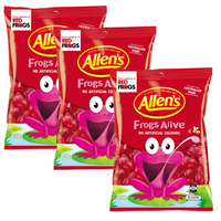 Allens Frogs Alive 190g - 3 Packs - Aussie Variety-AU Ancel Online
