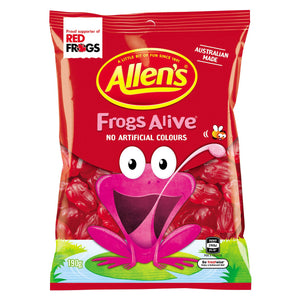 Allens Frogs Alive 190g - 3 Packs - Aussie Variety-AU Ancel Online