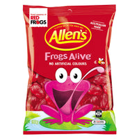 Allens Frogs Alive 190g - 12 Packs - Aussie Variety-AU Ancel Online
