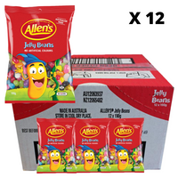 Allens Jelly Beans 190g - 12 Packs - Aussie Variety-AU Ancel Online
