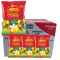 Allens Pineapple 170g - 12 Pack - Aussie Variety-AU Ancel Online
