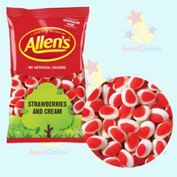 Allens Strawberry And Cream 1.3kg Halloween Candy Buffet Favors Bulk Lollies