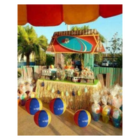 Inflatable Rainbow Beach Ball 25cm Pack of 12 Hand Inflatable Air Pump Included - Aussie Variety-AU Ancel Online
