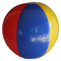 Inflatable Rainbow Beach Ball 25cm Pack of 12 Hand Inflatable Air Pump Included - Aussie Variety-AU Ancel Online