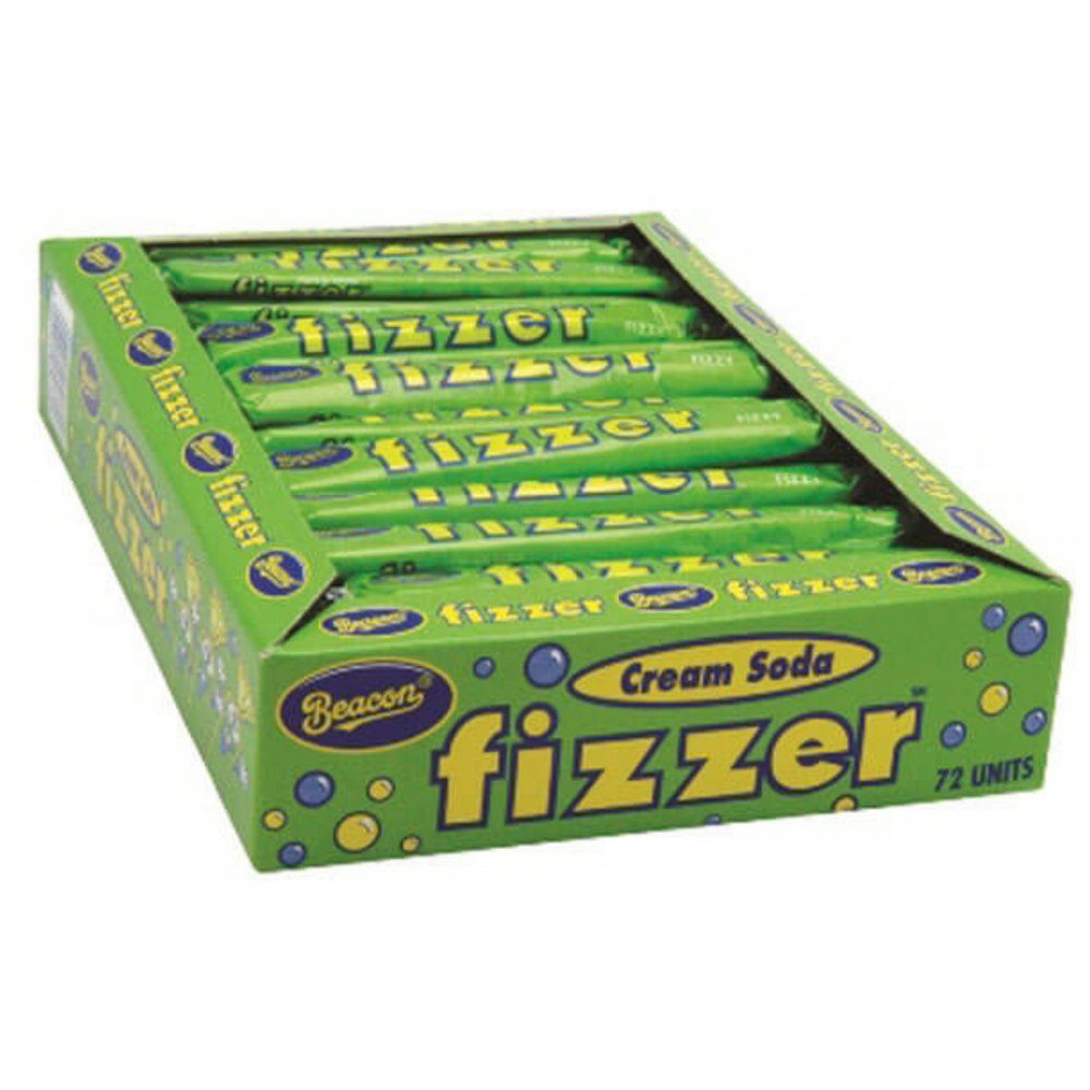 Beacon Fizzers Cream Soda 11.6g - 72 Piece Pack - Aussie Variety-AU Ancel Online