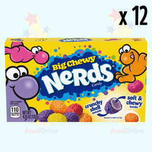 Big Chewy Nerds 120g x 12 Box Pack American Candy - Aussie Variety-AU Ancel Online