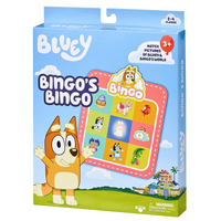 Bluey Bingos Bingo Board Game 2-4 Players
