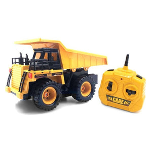 CAAE RC Dump Truck 1:24 Scale With Multi-Function And Automatic Presentation – 2.4ghz  6 Ch