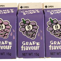 Candy Sours 15g Strawberry Grape x 18 Boxes - Aussie Variety-AU Ancel Online