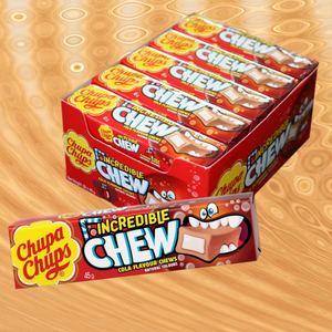 Chupa Chups Incredible Chew Cola 45g x 20 Packs - Aussie Variety-AU Ancel Online