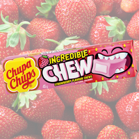 Chupa Chups Incredible Chew Strawberry 45g x 20 Packs - Aussie Variety-AU Ancel Online
