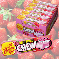Chupa Chups Incredible Chew Strawberry 45g x 20 Packs - Aussie Variety-AU Ancel Online
