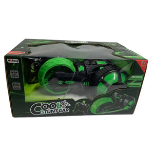 Cool Stunt Car 360 Degree Spin Radio Control (Green) - Aussie Variety-AU Ancel Online
