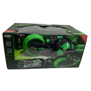 Cool Stunt Car 360 Degree Spin Radio Control (Green)