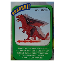 Dinosaur Planet Dragon Battery Operated Walking Roar Sound Flap Wings