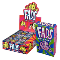 Fads Fun Sticks 15g - 48 Pack - Fyna - Aussie Variety-AU Ancel Online