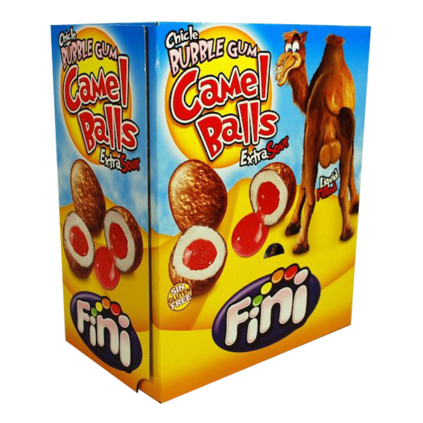 Fini Camel Balls 5g Liquid Filled Extra Sour Bubble Gum - 200 Pack - Aussie Variety-AU Ancel Online