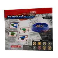 Fury Blades Battle Tops Play Set With Launcher Tops And Battle Stadium