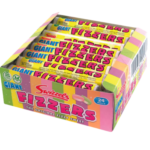 Swizzels Giant Fizzers 40g (UK) - 24 Piece Pack - Aussie Variety-AU Ancel Online