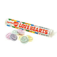 Love Hearts Giant Roll  39g  - 12 Roll Pack (Swizzels UK)
