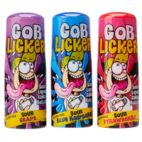 Gob Licker Sour Liquid Candy Roller 60ml x 12 Piece Pack (Assorted Flavour) - Aussie Variety-AU Ancel Online