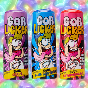 Gob Licker Sour Liquid Candy Roller 60ml x 3 Piece Pack (Assorted Flavour) - Aussie Variety-AU Ancel Online