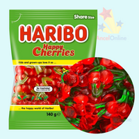 Haribo Happy Cherries 142g - 4 Pack - Aussie Variety-AU Ancel Online
