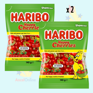 Haribo Happy Cherries 142g -14 Pack - Aussie Variety-AU Ancel Online