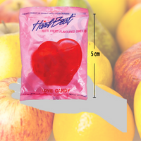 Heartbeat Jumbo Love Candy Tutti Frutti 6g x 50 Piece Pack