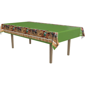 Horse Racing Table Cover 1.37m x 2.74m Melbourne Cup Derby