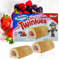 Hostess Mixed Berry Twinkies 10 Cakes 385g (American Snack)
