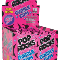 Pop Rocks Popping Gum - 50 Packs Tutti Fruitti - Aussie Variety-AU Ancel Online