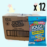 Jolly Rancher Hard Candy 198g - 12 Bag Pack American Candy - Aussie Variety-AU Ancel Online