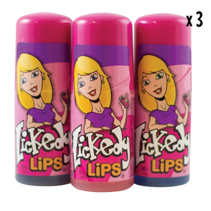 Lickedy Lips 60ml (Blue Raspberry) - 3 Pack