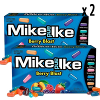 Mike And Ike Berry Blast 141g - 2 Pack American Candy
